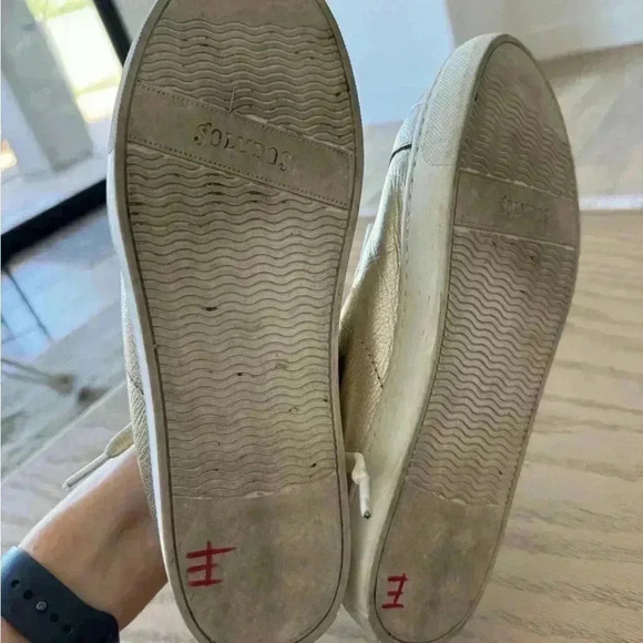 Soludos Ibiza Classic Lace-Up Gold Size 9 $139 - Picture 7 of 7